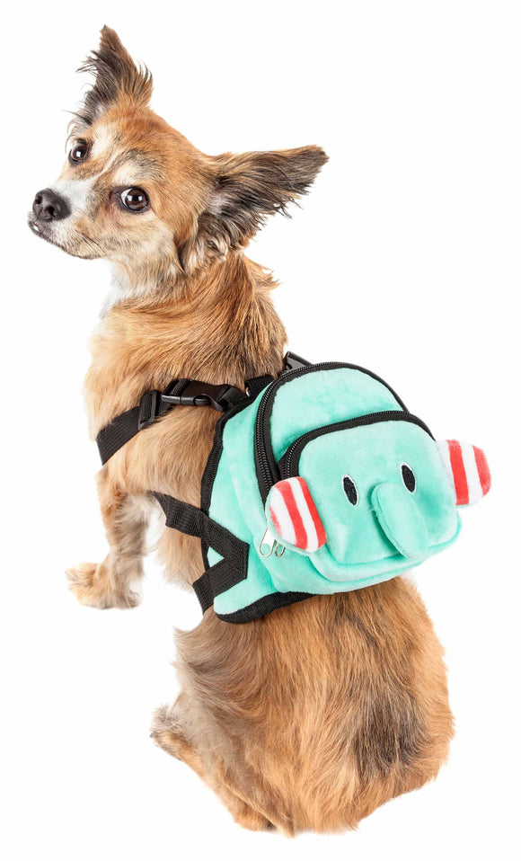 Pet Life ?? 'Dumbone' Dual-Pocketed Compartmental Animated Dog Harness Backpack - Yip & Purr?? Official Website