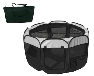 All-Terrain' Lightweight Easy Folding Wire-Framed Collapsible Travel Pet Playpen