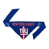 New York Giants Pet Bandana- Tie On - Yip & Purr® Official Website