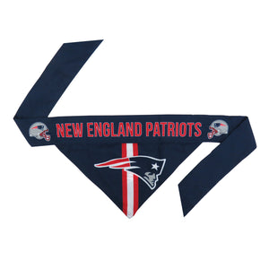 New England Patriots Pet Bandana- Tie On - Yip & Purr® Official Website