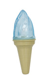 Pet Life Ice Cream Cone Cooling 'Lick And Gnaw' Water Fillable And Freezable Rubberized Dog Chew And Teether Toy