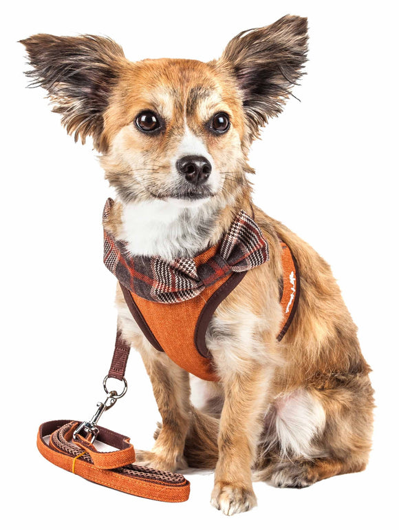 thumbnail image 2 of Pet Life Reflective 2-in-1 Adjustable Dog Leash And Harness Set Stitched Nylon 2 of 6