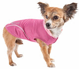 Pet Life ® Active 'Pull-Rover' Premium 4-Way Stretch Two-Toned Performance Sleeveless Dog T-Shirt Tank Top Hoodie