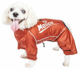 Dog Helios ® 'Hurricanine' Waterproof And Reflective Full Body Dog Coat Jacket W/ Heat Reflective Technology