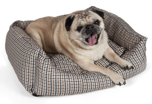Wick-Away Nano-Silver and Anti-Bacterial Water Resistant Rectangular Dog Bed