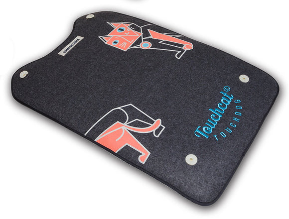 Touchcat Lamaste Travel Reversible Designer Embroidered Pet Dog Cat Bed Mat
