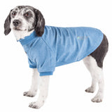 Pet Life ® Active 'Fur-Flexed' Relax-Stretch Wick-Proof Performance Dog Polo T-Shirt