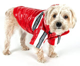 Reflecta-Glow Reflective Waterproof Adjustable Pvc Pet Raincoat
