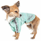 Dog Helios ® 'Torrential Shield' Waterproof Multi-Adjustable Pet Dog Windbreaker Raincoat