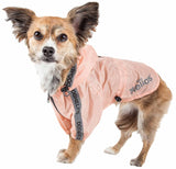 Dog Helios ® 'Torrential Shield' Waterproof Multi-Adjustable Pet Dog Windbreaker Raincoat