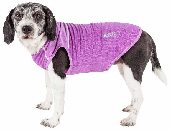 Pet Life ?? Active 'Aero-Pawlse' Heathered Quick-Dry And 4-Way Stretch-Performance Dog Tank Top T-Shirt - Yip & Purr?? Official Website
