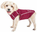 Pet Life ® Active 'Racerbark' 4-Way Stretch Performance Active Dog Tank Top T-Shirt