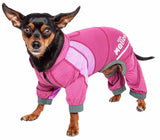 Dog Helios ® 'Namastail' Lightweight 4-Way Stretch Breathable Full Bodied Performance Yoga Dog Hoodie Tracksuit