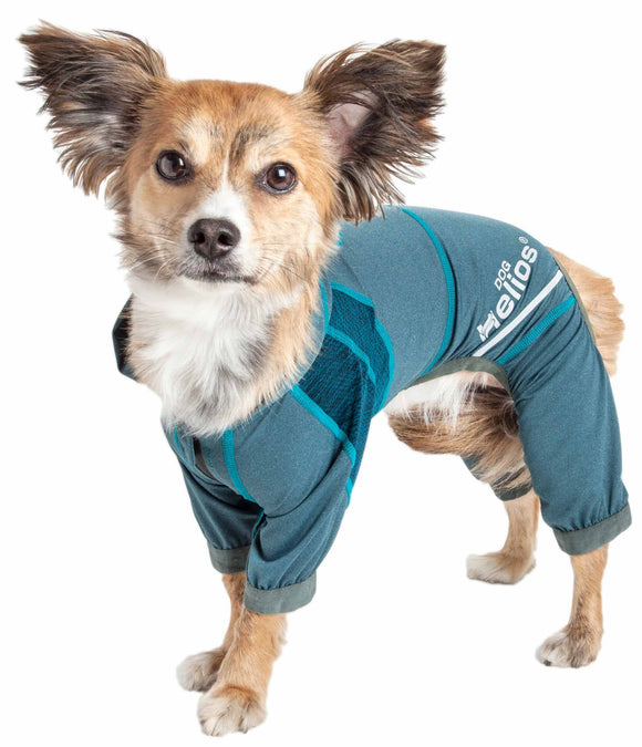 Dog Helios ?? 'Namastail' Lightweight 4-Way Stretch Breathable Full Bodied Performance Yoga Dog Hoodie Tracksuit - Yip & Purr?? Official Website