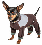 Dog Helios ® 'Tail Runner' Lightweight 4-Way-Stretch Breathable Full Bodied Performance Dog Track Suit