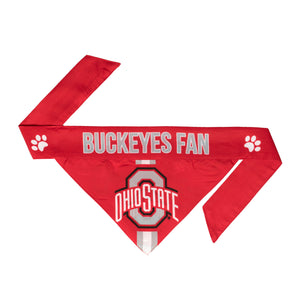 Ohio State Pet Bandana- Tie On - Yip & Purr® Official Website