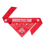 Ohio State Pet Bandana- Tie On - Yip & Purr® Official Website