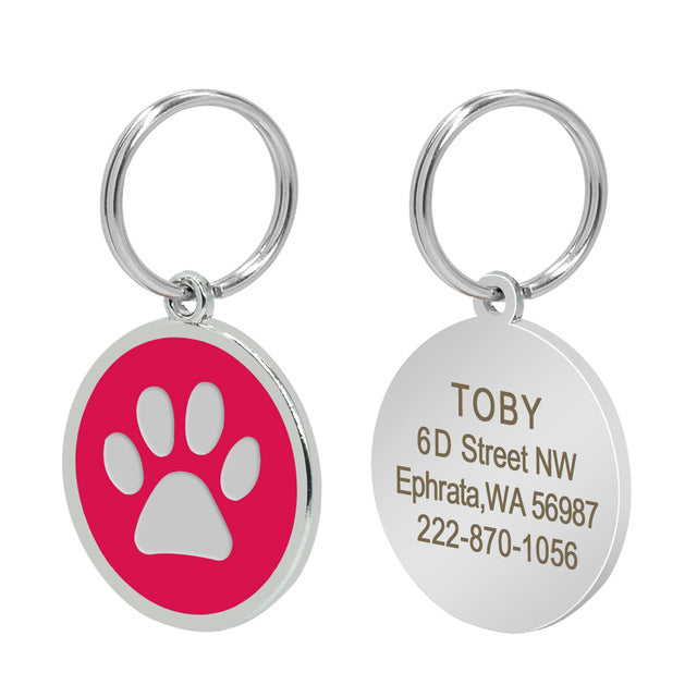 Personalised pet tag best sale