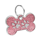 Dog ID Tag Engraved Metal Customized Pet Tags Small Large Dog Accessories - Yip & Purr® Official Website